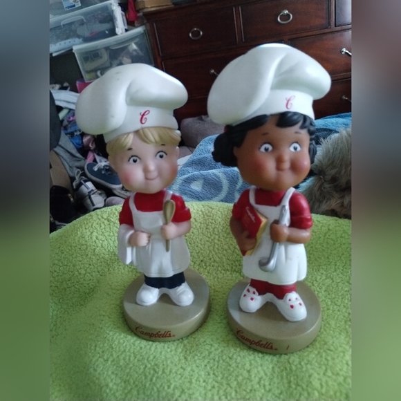 Vintage Campbell Soup Kids Bobble Head Dolls 2002 - Picture 2 of 3